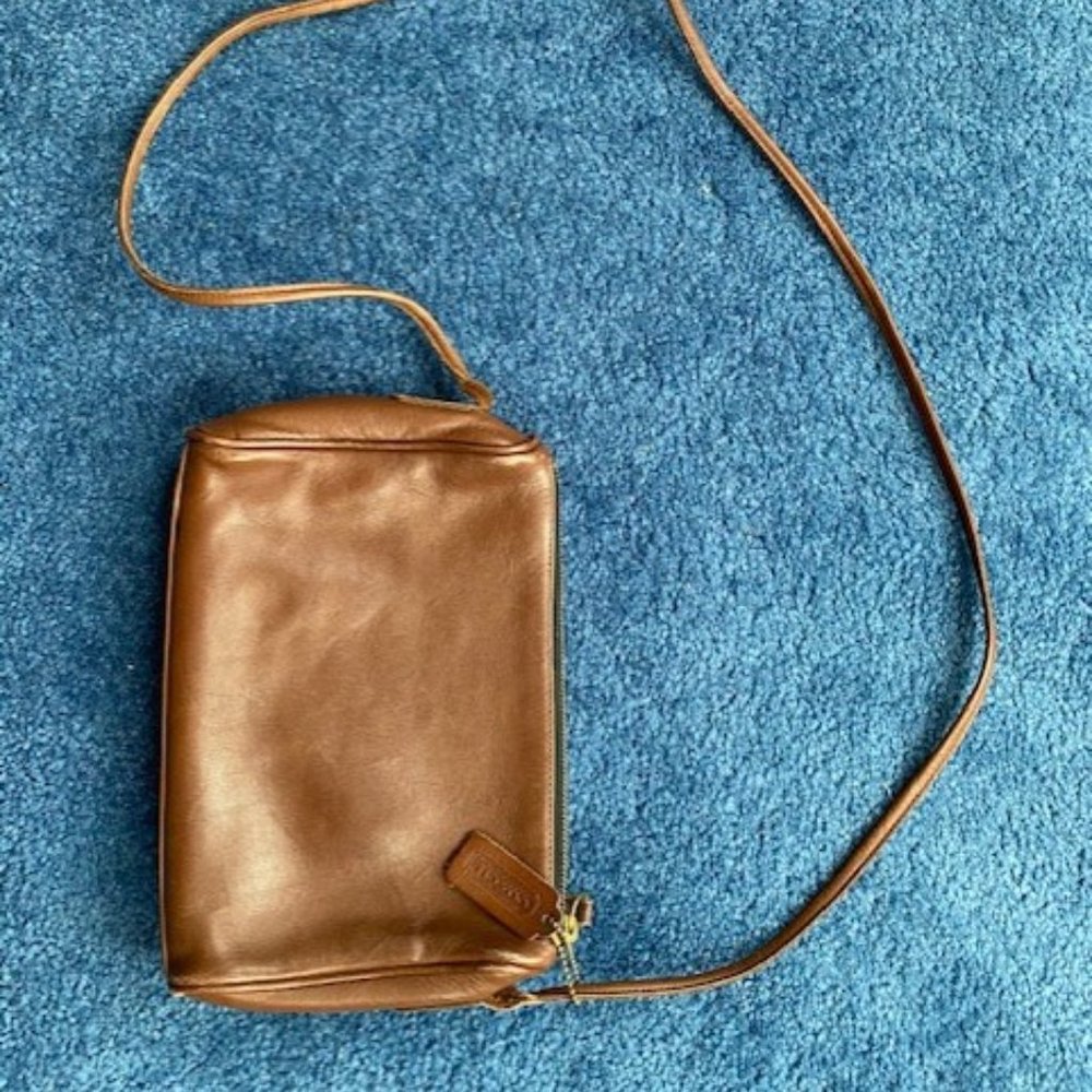Vintage Brown Coach Crossbody